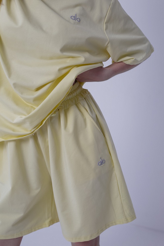 Костюм футболка и шорты oversize