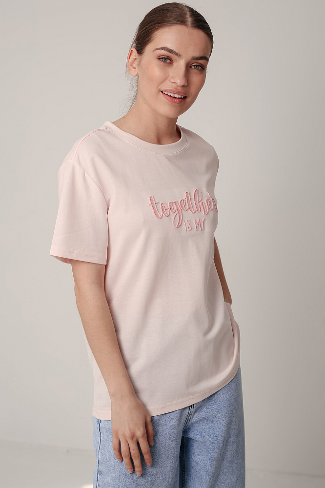 Футболка oversize с надписями