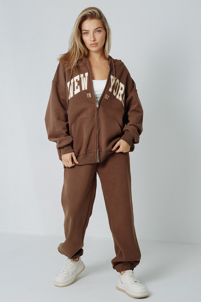 КОСТЮМ ОВЕРСАЙЗ С ПРИНТОМ