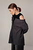Рубашка с открытыми плечами oversize 