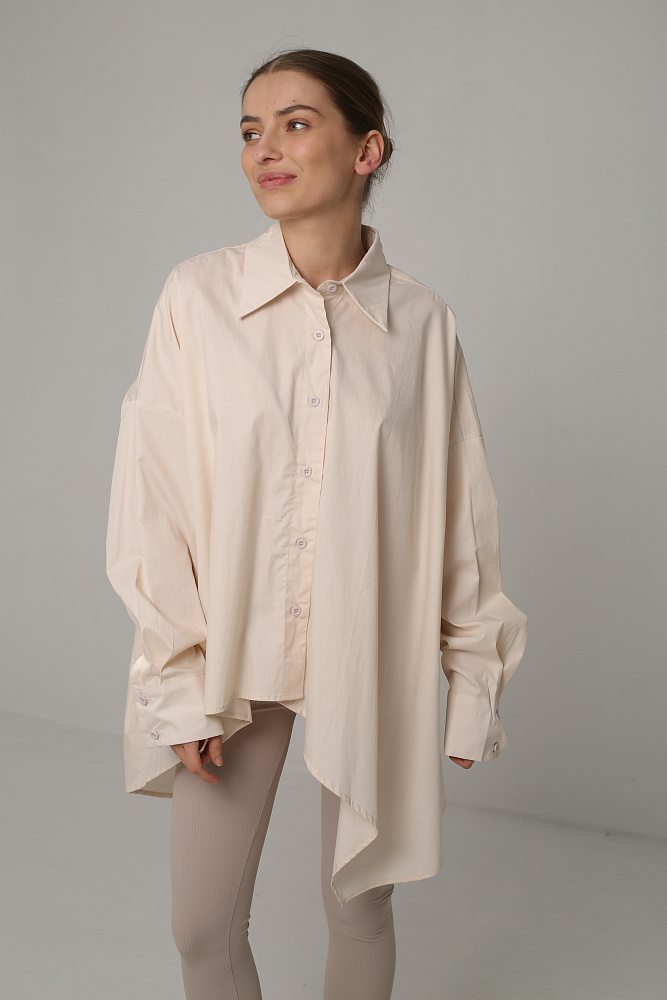Рубашка из хлопка oversize