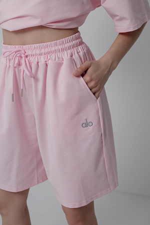Костюм футболка и шорты oversize
