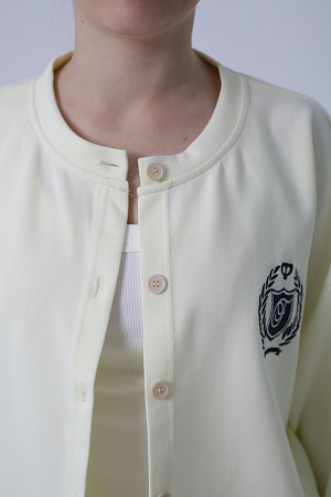 Хлопковый свитшот oversize