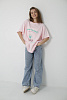 Хлопковая футболка oversize 