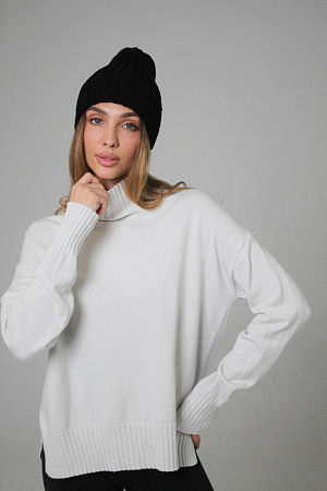 ДЖЕМПЕР С ВОРОТНИКОМ СТОЙКОЙ