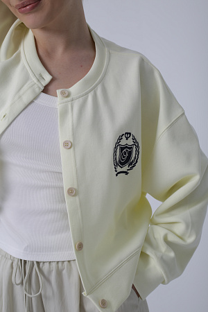 Хлопковый свитшот oversize