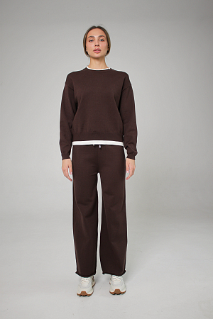 КОСТЮМ ТРИКОТАЖНЫЙ ОВЕРСАЙЗ