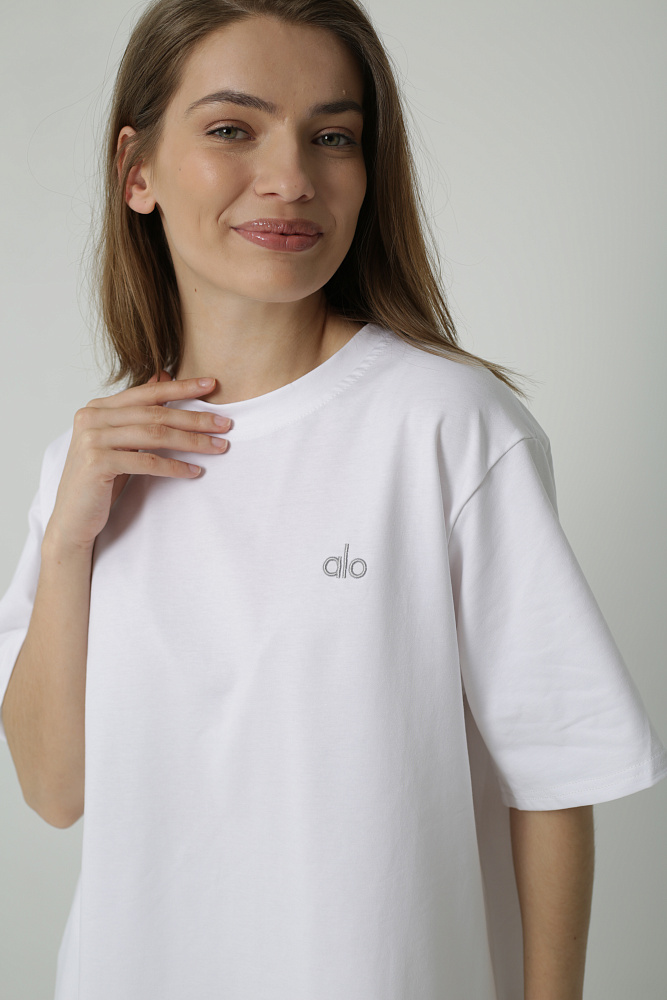 Костюм футболка и шорты oversize