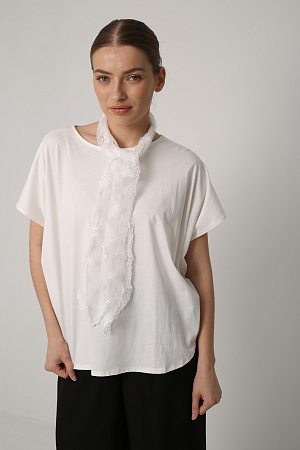 Футболка oversize из хлопка
