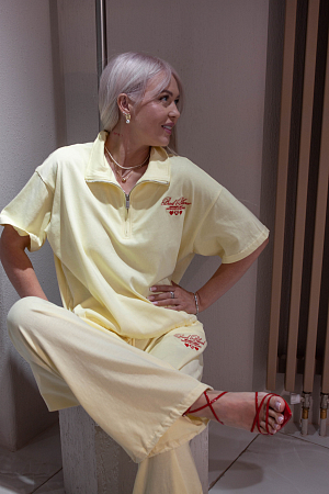 Костюм oversize футболка и брюки