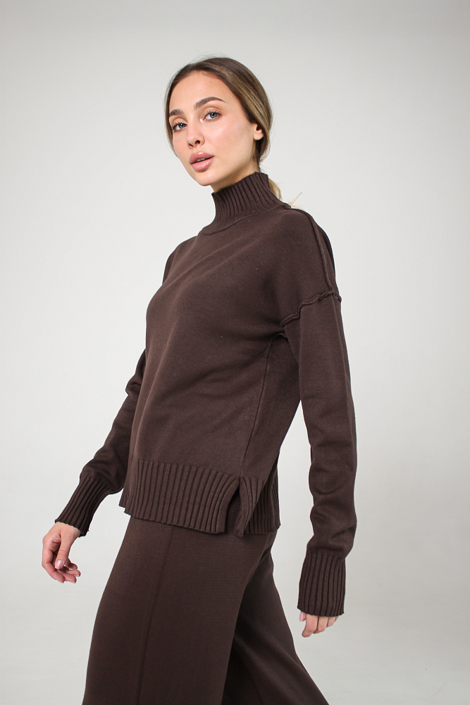 КОСТЮМ ТРИКОТАЖНЫЙ ОВЕРСАЙЗ