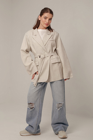Жакет двубортный oversize