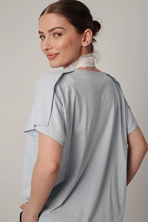 Футболка oversize из хлопка