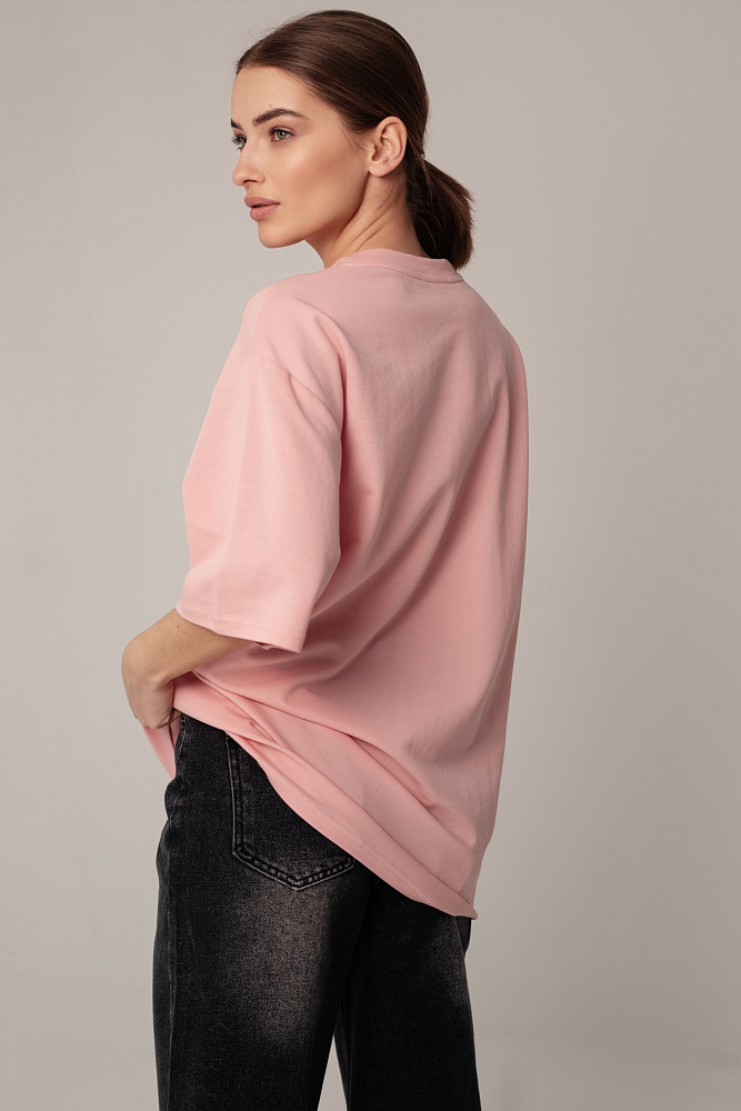 Футболка oversize с принтом мишки