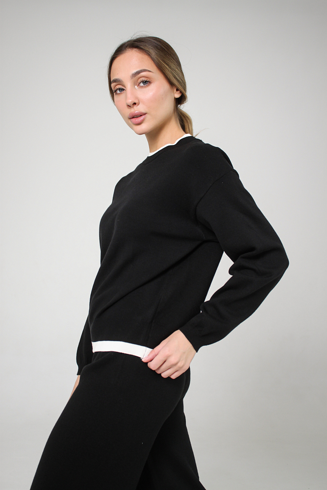 КОСТЮМ ТРИКОТАЖНЫЙ ОВЕРСАЙЗ