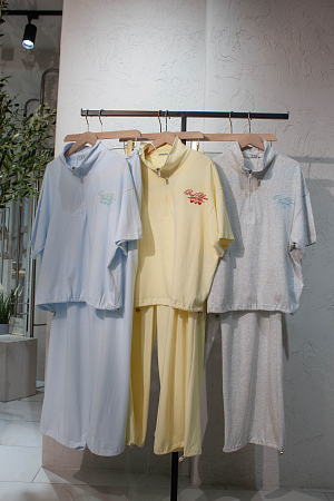 Костюм oversize футболка и брюки