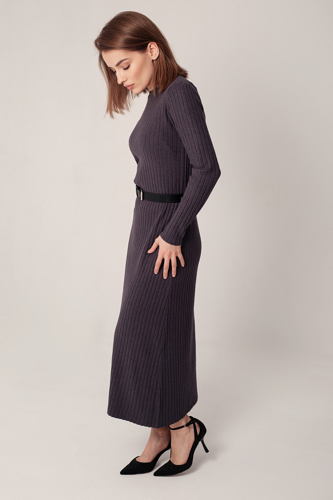 Платье oversize с ремнем