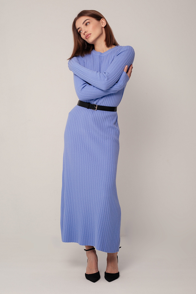 Платье oversize с ремнем