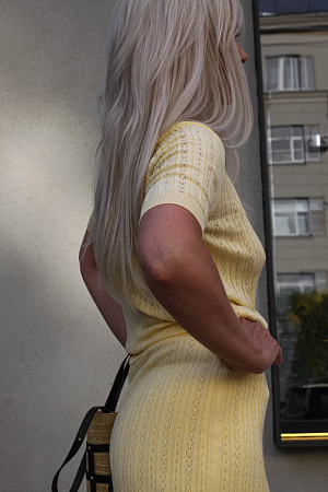 Костюм футболка и юбка oversize