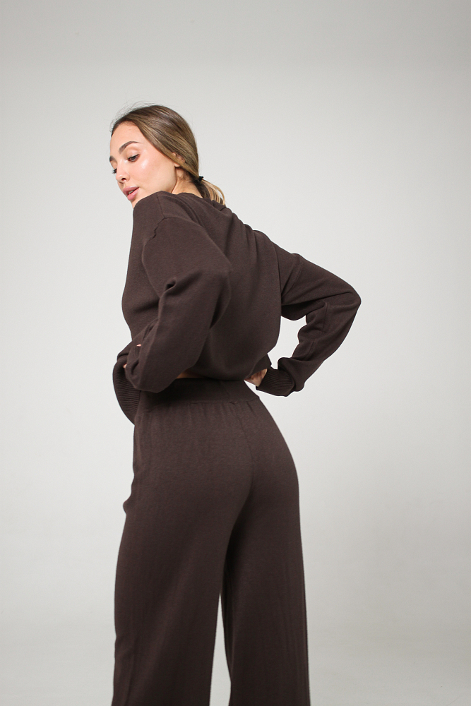 КОСТЮМ ТРИКОТАЖНЫЙ ОВЕРСАЙЗ