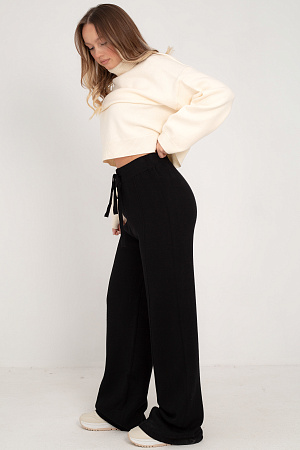 Брюки oversize утепленные