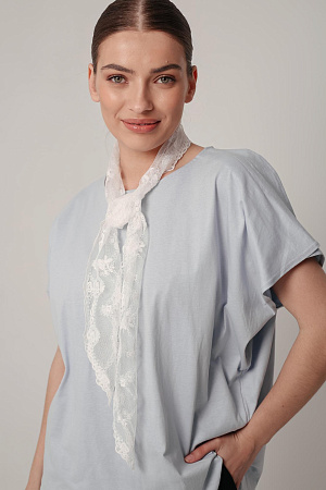Футболка oversize из хлопка