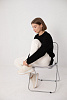 Леггинсы в рубчик oversize