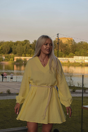 Платье из муслина