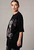 Футболка oversize с принтом мишки