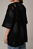 Футболка oversize с пайетками