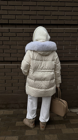 ПУХОВИК С НАТУРАЛЬНЫМ МЕХОМ