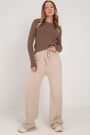 Брюки oversize утепленные