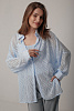 Комплект рубашка и топ oversize