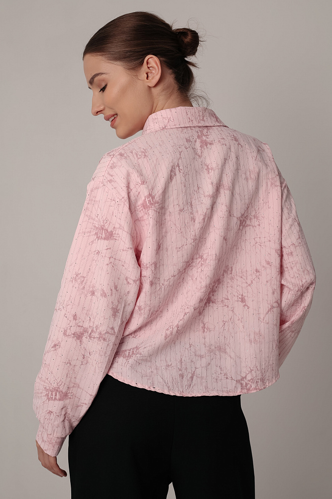 Комплект oversize рубашка и топ