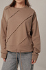 Хлопковый лонгслив oversize