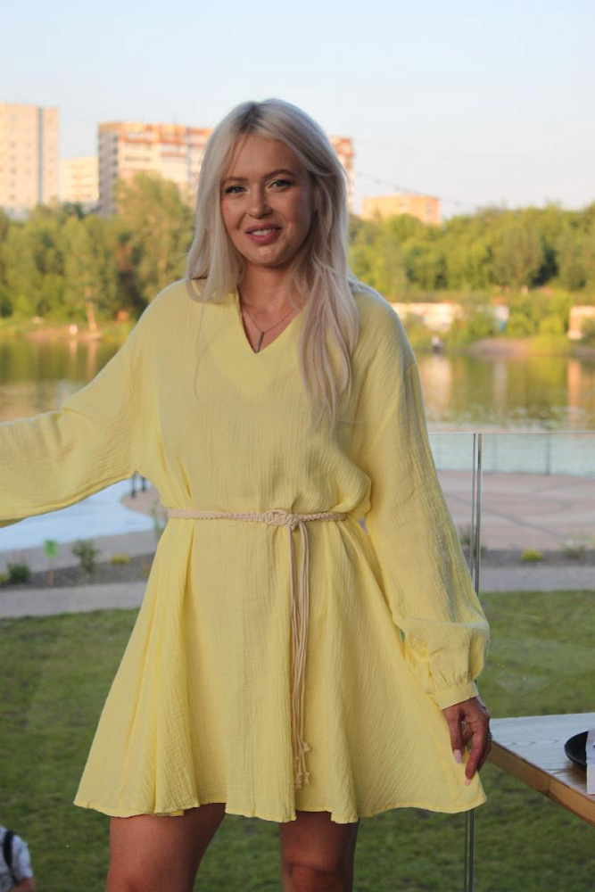 Платье из муслина