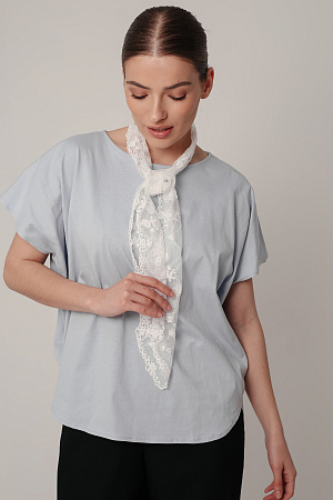 Футболка oversize из хлопка