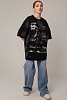 Футболка oversize с пайетками