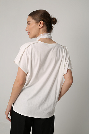 Футболка oversize из хлопка