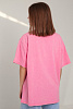 Футболка oversize с блестящими надписями