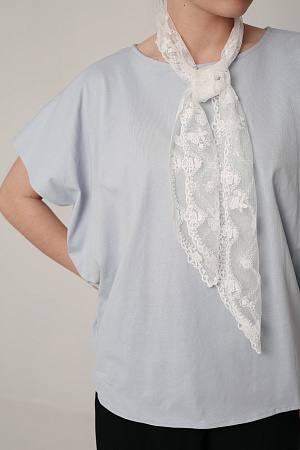 Футболка oversize из хлопка