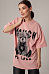Футболка oversize с принтом мишки