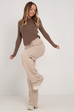 Брюки oversize утепленные