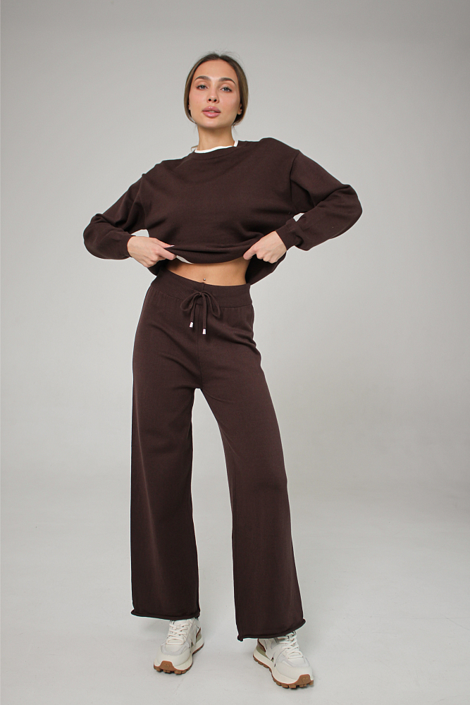 КОСТЮМ ТРИКОТАЖНЫЙ ОВЕРСАЙЗ