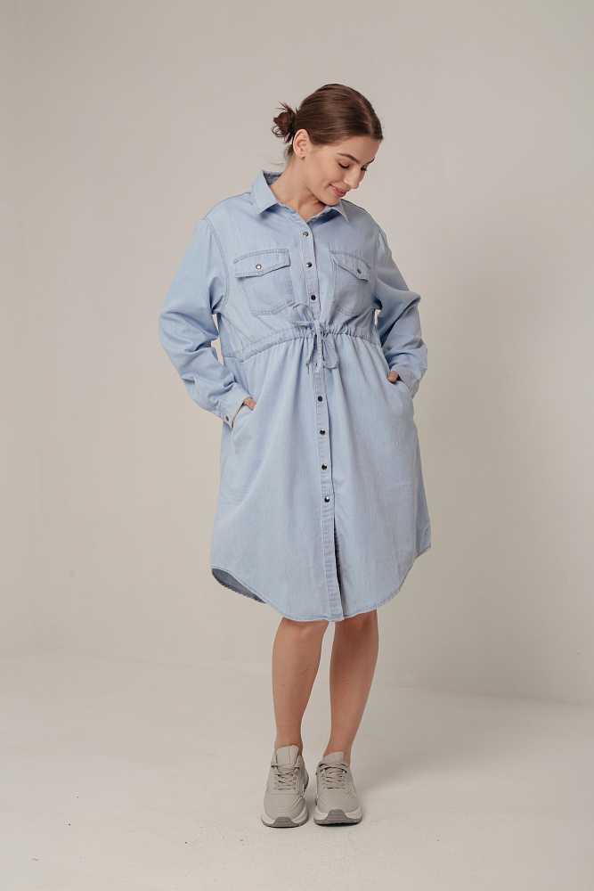 Платье джинсовое oversize