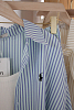 Костюм oversize рубашка, топ и брюки
