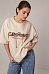 Футболка oversize с цепочкой