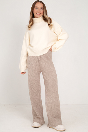 Брюки oversize утепленные