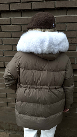 ПУХОВИК С НАТУРАЛЬНЫМ МЕХОМ