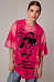 Футболка oversize с пайетками